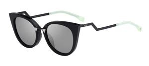 FENDI FF0118/S AQMUE ORCHIDEA BLACK 